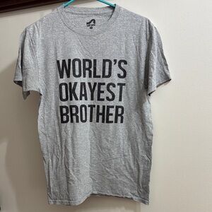 Surf Style Gray Graphic Tee